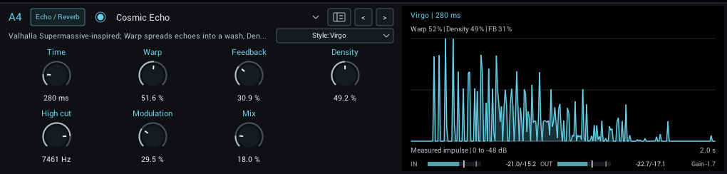 Cosmic Echo editor