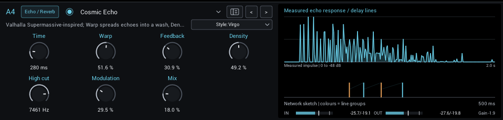 Cosmic Echo editor