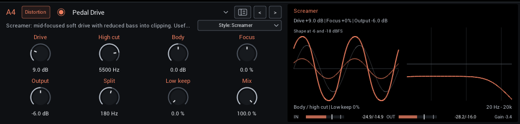 Pedal Drive editor
